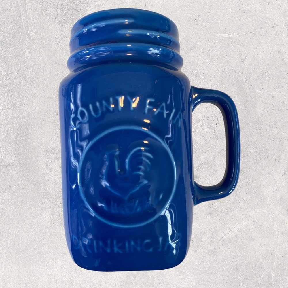 Country Fair Drinking Jar - Mug